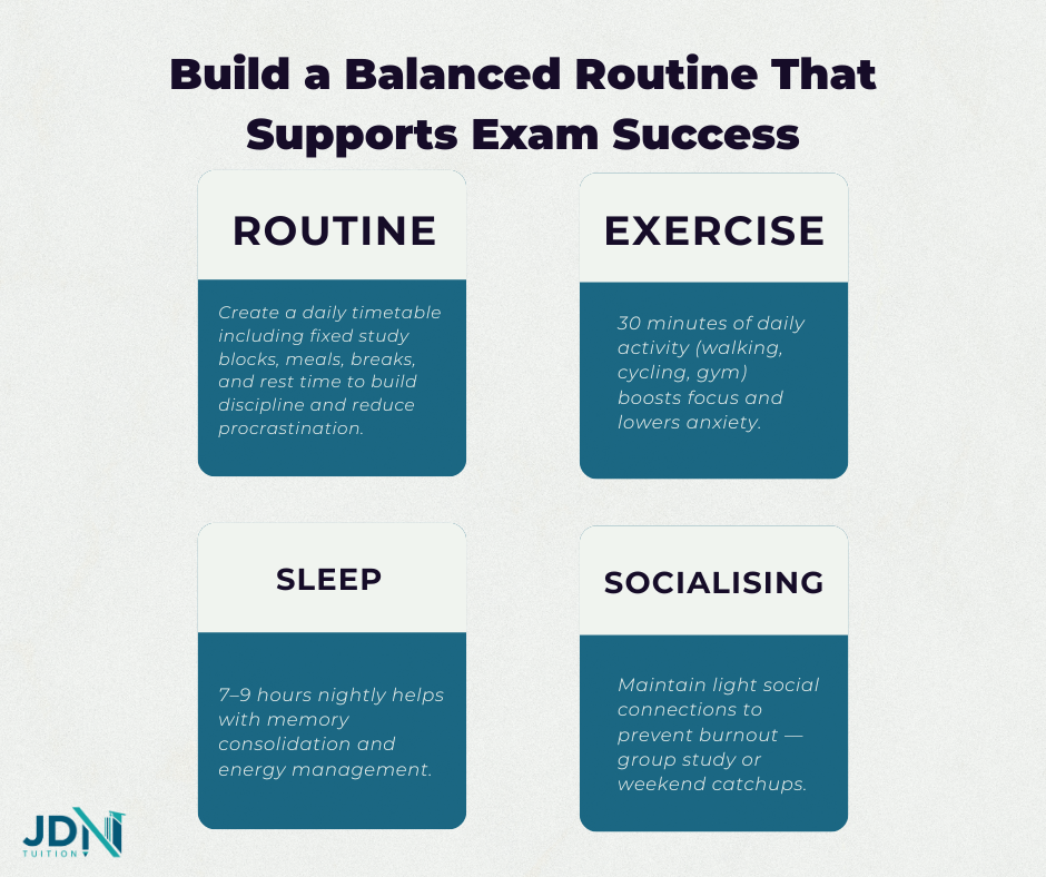 Healthy Study Routine for VCE Students