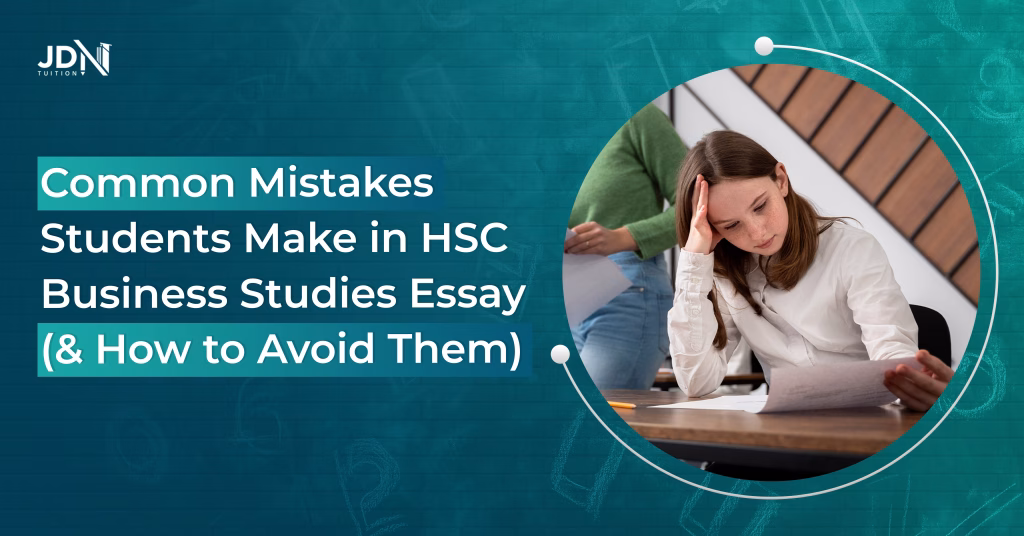 Top 5 Mistakes Students Make in HSC Business Studies Essays